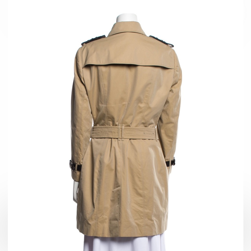 Burberry Prorsum Trench Coat with Leather Strap - Picture 5 of 17